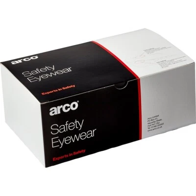 BARGAIN- 20 PAIRS - Arco ES4 PPE Safety Glasses Specs with Clear Lenses