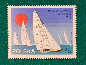 Poland 1965 'Finn Class Yachts: Group of Star Class' - Scott #1329 - MNH - Picture 1 of 1