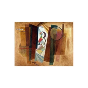 Druck auf Leinwand Papier Poster Oder Bild Wassily Kandinsky Developpement En - Bild 1 von 2
