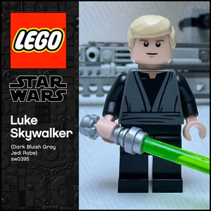 GENUINE LEGO Star Wars Minifigure Luke Skywalker sw0395 9496 - Picture 1 of 5
