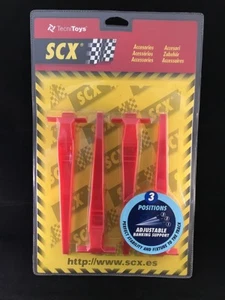 88140 SCX ORIGINAL ADJUSTABLE BANKING SUPPORTS  NEW OLD STOCK    1:32 SCALE - Picture 1 of 1