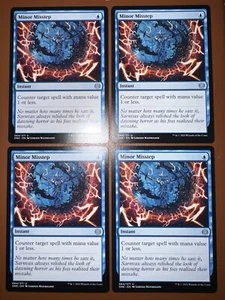Minor Misstep x4 (Playset) Phyrexia: All Will Be One (ONE) Mint Magic MTG - Picture 1 of 4