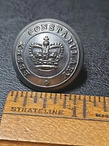 UK ESSEX CONSTABULARY Polizei Uniform Mantel Knopf 1" veraltet britisch - Bild 1 von 4