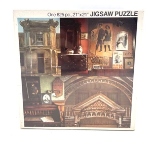 Parker Bros 1971 Jigsaw Puzzle "Frontier Town" 625 Pieces 21" x 21" USA Time NEW - Picture 1 of 4