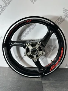 Cerchio rotore ruota anteriore Suzuki GSXR 1300 2016 HAYABUSA 18408 miglia OEM Gen 2 - Foto 1 di 21
