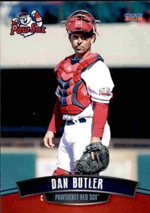 2016 Pawtucket Red Sox Choice #3 Dan Butler Phoenix Arizona AZ Baseball Card