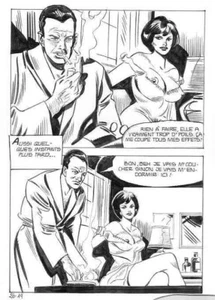 COMIC ART: Danilo Grossi - Rose Series - 3 Original Federzeichnungen - Picture 1 of 3