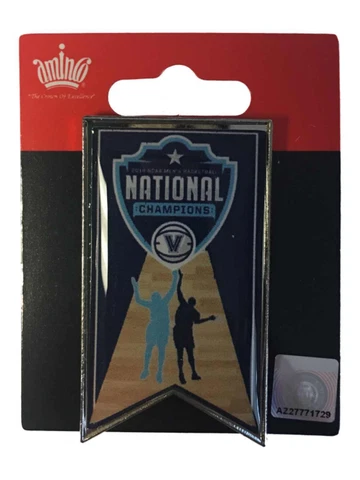 Villanova Wildcats 2018 Men's Basketball National Champions Banner Pin Cover