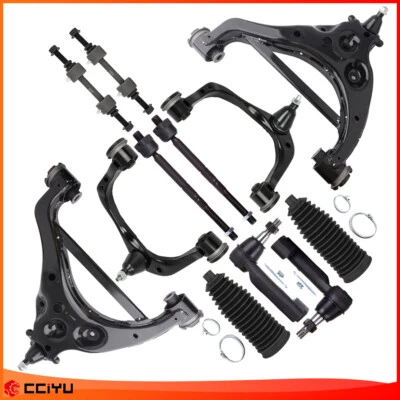 For 2015 2016 2017 Ford F-150 Front Upper & Lower Control Arm Tie Rod Sway Bar - Image 1 of 4