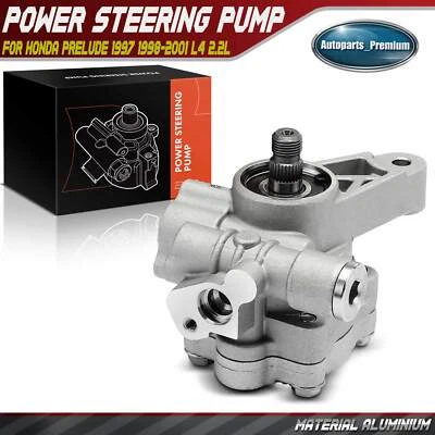Power Steering Pump for Honda Prelude 1997 1998 1999-2001 L4 2.2L 56110P5M003 - Image 1 of 4