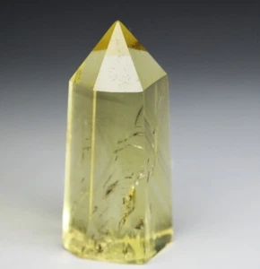 Natural Citrine Quartz Crystal Point Stone Tower Obelisk Wand Reiki Healing - Picture 1 of 8