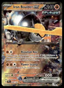 SV05: Temporal Forces #099/162 Iron Boulder ex - Picture 1 of 2