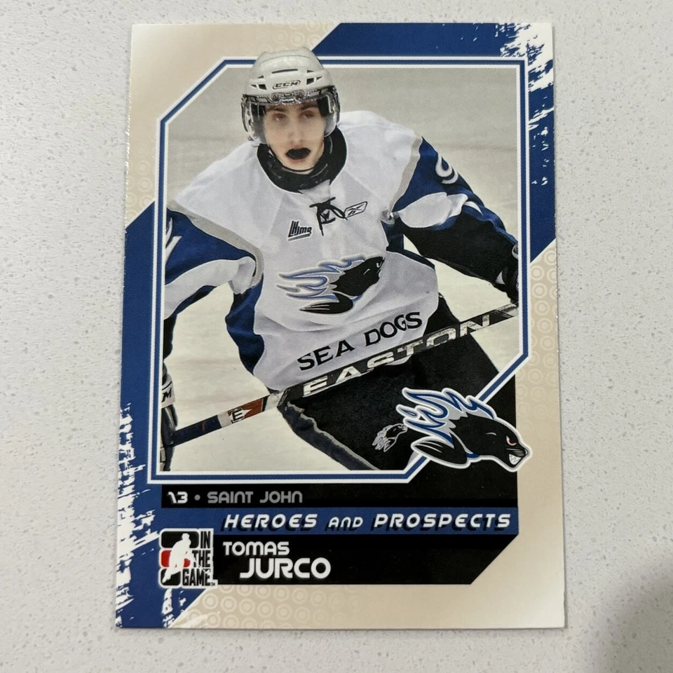 2010-11 ITG Heroes and Prospects Tomas Jurco #39 Saint John Sea Wolves Pre RC - Image 1 of 2