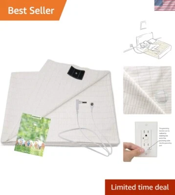 Natural Wellness Grounding Sheet with Silver Fiber - 27 x 52 Inch Convenience - Image 1 of 4