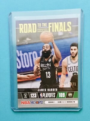 2021-22 NBA Hoops Road to the Finals First Round #33 James Harden /2021 - Image 1 of 4