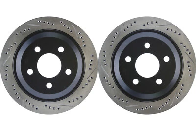 Rear PAIR Stoptech Disc Brake Rotor for 1998-2002 Pontiac Firebird (46834) - Image 1 of 4