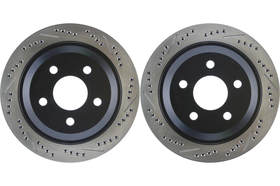 Par de rotores de freno de disco Stoptech trasero para Pontiac Firebird 1998-2002 (46834) Foto 1 de 4