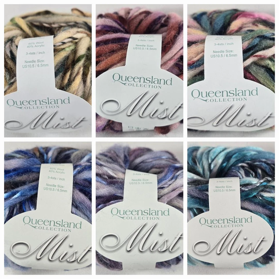 Queensland Collection Yarn Mist 60% Wool 40% Acrylic 54y 50g 1.7oz - Image 1 of 1