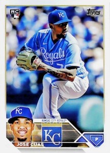 2023 Topps Update US246 JOSE CUAS ROOKIE CARD KANSAS CITY ROYALS       FREE SHIP