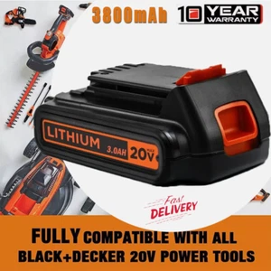 18V 3,0 Ah Für BLACK+DECKER Akku Lithium BL2018 BL1318 BL4018 BL1518 LBXR20 NEU - Bild 1 von 12