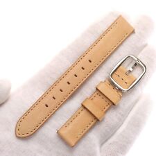 14mm SHINOLA Leather Watch Strap Band TAN Made in USA 14x14 65/110 NOS
