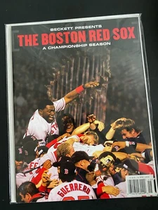 BECKETT PRESENTS “THE BOSTON RED SOX A CHAMPIONSHIP SEASON” 2004 WORLD SERIES - Picture 1 of 4