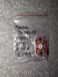 LEGO Minifigure Scudo Cavalieri Ottagonali Regno Modello Orso 8778 8781 8780 - Foto 1 di 1