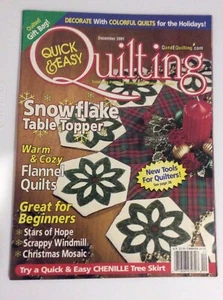 Quick & Easy Quilting - December 2001 - Picture 1 of 3