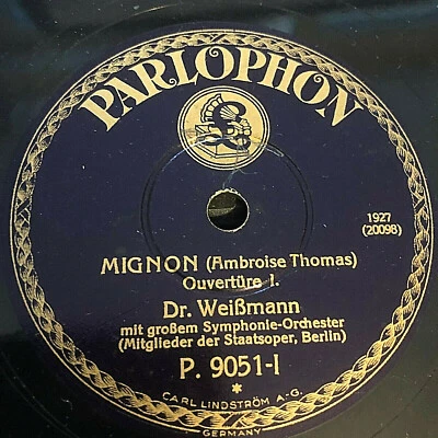 Ambroise Thomas ‎– MIGNON - Ouverture - Bild 1 von 2