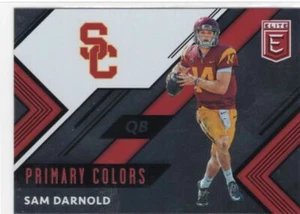 Tarjeta de novato Elite Draft Picks Sam Darnold Primary Colors 2018 - Imagen 1 de 1