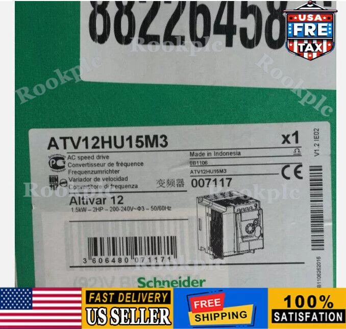 1PCS ATV12HU15M3 NEW INVERTER ATV12HU15M3 - Image 1 of 4