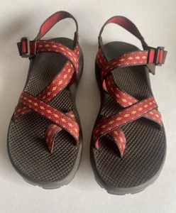 Chaco Z2 Vibram Unaweep sandalo donna regolabile W10 rosso peperoncino punta con cinturino passante - Foto 1 di 21
