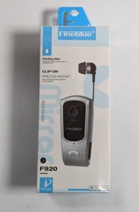 Casque sans fil à clipser FineBlue F920 - Blanc - Photo 1 sur 2