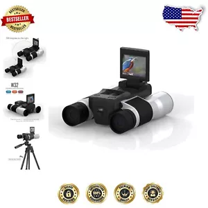 High-Performance 12X32 Digital Camera Binoculars for Sports & Wildlife Viewing - Picture 1 of 12
