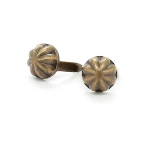 Punti testa chiodo paracadute ottone antico 1/4"100 pk NH20202-09 - Foto 1 di 1