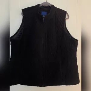 Basic Edition Weste Damen 2X schwarz gesteppt Baumwolle Gorpcore - Bild 1 von 3