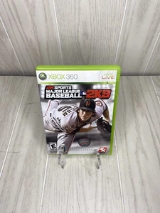 MLB 2K9 XBOX360 For Xbox 360 Baseball No Manual - Picture 1 of 3