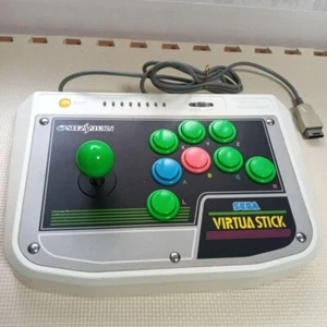 Sega Saturn SS Virtua Stick Arcade Controller HSS-0136 OEM Japan F/S - Picture 1 of 10