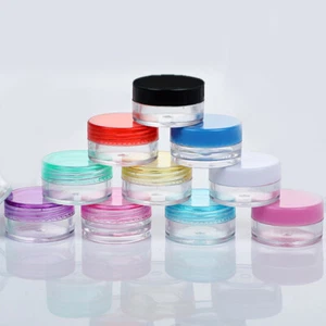 1-100PCS 5g Plastic Sample Mini Small Bottle Container Pot Jar Cosmetic Tool - Picture 1 of 20