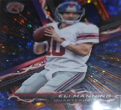 2023 Topps Composite Resurgence#69 Eli Manning Blue and Orange Spark - Image 1 of 2