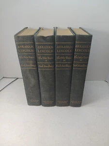 Abraham Lincoln: Die Kriegsjahre Bd. 1-4 von Carl Sandburg 1939 - Bild 1 von 24