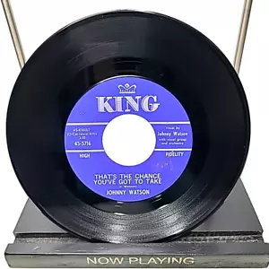 Johnny Watson - That's The Chance You've Got To Take 7" 45rpm Vinyl 1963 Funk VG - Picture 1 of 2