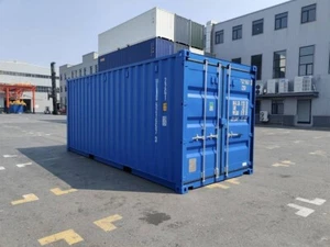 20 Fuß High Cube Lagercontainer / Seecontainer mit Holzfußboden (inkl. MwSt) - Bild 1 von 5