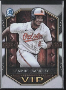2025 Bowman #VIP-4 Samuel Basallo Very Important Prospects Baltimore Orioles - Picture 1 of 2