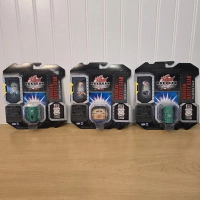 3 New Bakugan Gundalian Invaders Battle Gear Rock Hammer Turbine Vilantor 2009  - Image 1 of 4