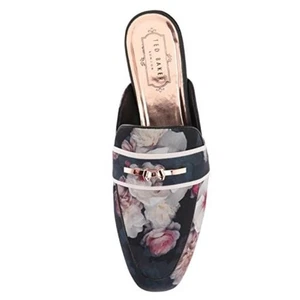 Ted Baker Women's Dorline Loafer Flat, Black Chelsea, Size 7 (38) Floral Luxury - Picture 1 of 12