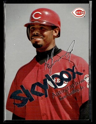 2004 SkyBox Autographics #9 Ken Griffey Jr. Insignia #/150 Card Cincinnati Reds - Image 1 of 2