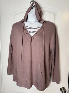 Blusa Mossiso con capucha cuello cruzado 3X - Imagen 1 de 5