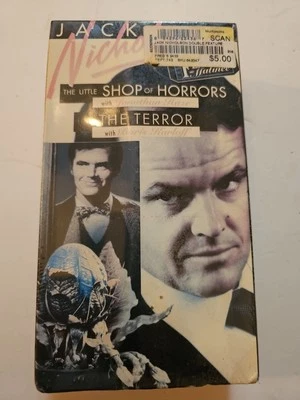 Jack Nicholson Double Feature Little Shop of Horrors.The Terror 2 Tape VHS  Foto 1 de 4