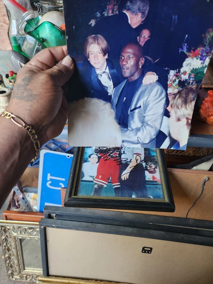 2 фотографии с Майклом Джорданом баскетбол Chicago Bulls NBA - Изображение 1 из 4